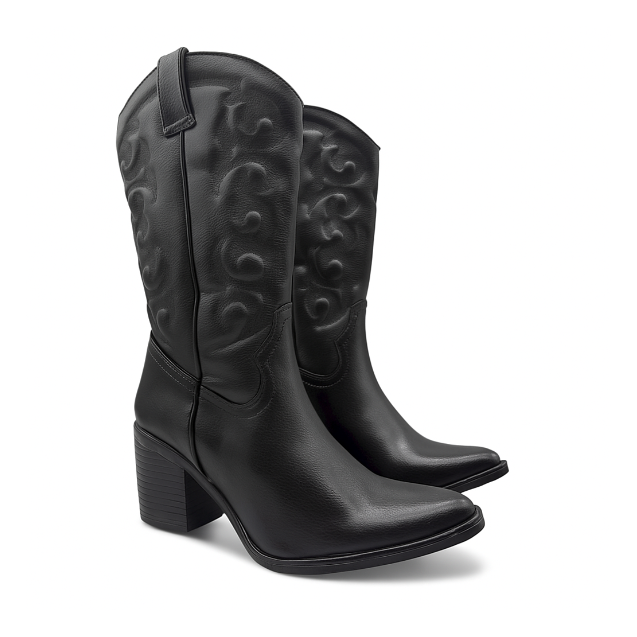 BOTA VAQUERA DAKOTA NEGRA